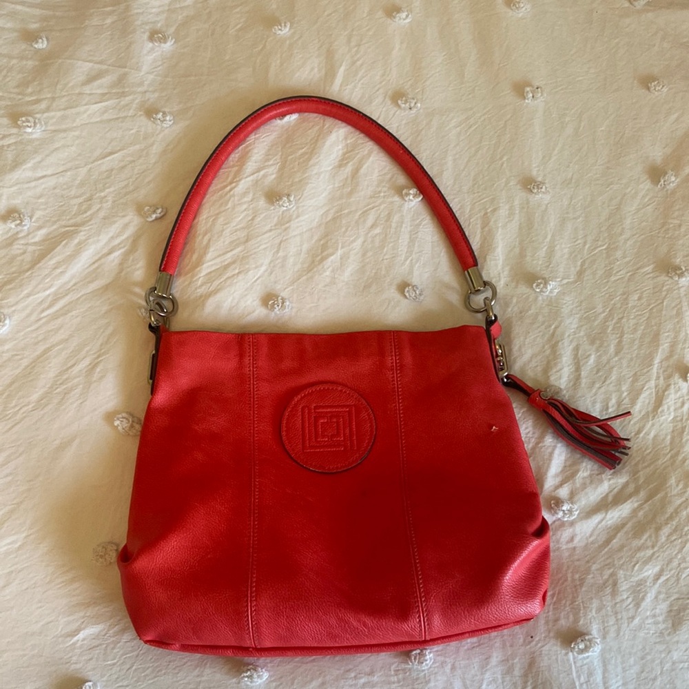 Red Liz Claiborne purse